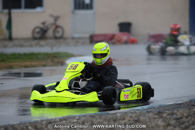 27/02/2011 : 1ère manche du Trophée Vincent Sanchez à Lavelanet (Photos Antoine Camblor) 2011 — karting