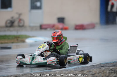 27/02/2011 : 1ère manche du Trophée Vincent Sanchez à Lavelanet (Photos Antoine Camblor) 2011 — karting