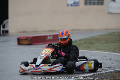 27/02/2011 : 1ère manche du Trophée Vincent Sanchez à Lavelanet (Photos Antoine Camblor) 2011 — karting