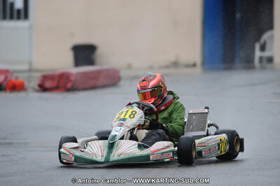 27/02/2011 : 1ère manche du Trophée Vincent Sanchez à Lavelanet (Photos Antoine Camblor) 2011 — karting