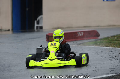 27/02/2011 : 1ère manche du Trophée Vincent Sanchez à Lavelanet (Photos Antoine Camblor) 2011 — karting