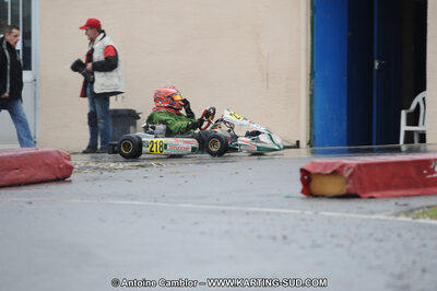 27/02/2011 : 1ère manche du Trophée Vincent Sanchez à Lavelanet (Photos Antoine Camblor) 2011 — karting