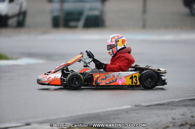 27/02/2011 : 1ère manche du Trophée Vincent Sanchez à Lavelanet (Photos Antoine Camblor) 2011 — karting