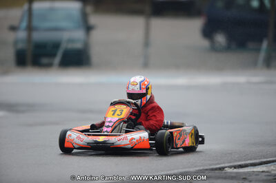 27/02/2011 : 1ère manche du Trophée Vincent Sanchez à Lavelanet (Photos Antoine Camblor) 2011 — karting