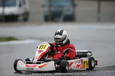 27/02/2011 : 1ère manche du Trophée Vincent Sanchez à Lavelanet (Photos Antoine Camblor) 2011 — karting