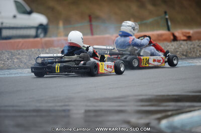27/02/2011 : 1ère manche du Trophée Vincent Sanchez à Lavelanet (Photos Antoine Camblor) 2011 — karting