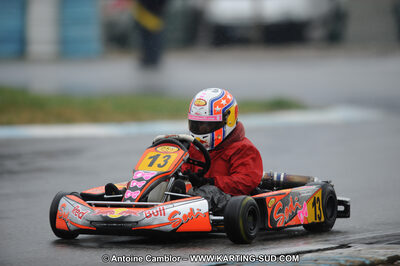 27/02/2011 : 1ère manche du Trophée Vincent Sanchez à Lavelanet (Photos Antoine Camblor) 2011 — karting
