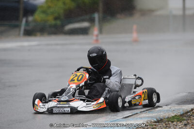27/02/2011 : 1ère manche du Trophée Vincent Sanchez à Lavelanet (Photos Antoine Camblor) 2011 — karting