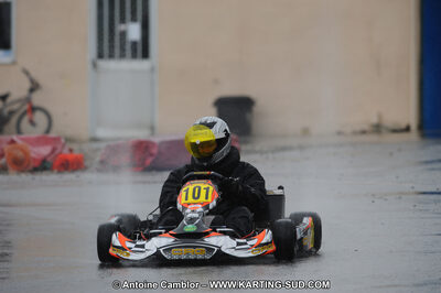 27/02/2011 : 1ère manche du Trophée Vincent Sanchez à Lavelanet (Photos Antoine Camblor) 2011 — karting