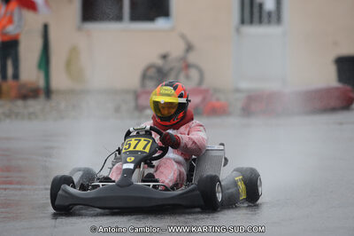 27/02/2011 : 1ère manche du Trophée Vincent Sanchez à Lavelanet (Photos Antoine Camblor) 2011 — karting
