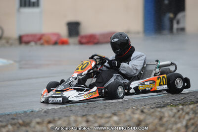 27/02/2011 : 1ère manche du Trophée Vincent Sanchez à Lavelanet (Photos Antoine Camblor) 2011 — karting