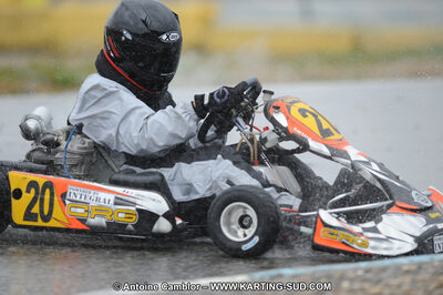 27/02/2011 : 1ère manche du Trophée Vincent Sanchez à Lavelanet (Photos Antoine Camblor) 2011 — karting