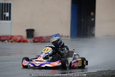 27/02/2011 : 1ère manche du Trophée Vincent Sanchez à Lavelanet (Photos Antoine Camblor) 2011 — karting