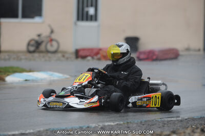 27/02/2011 : 1ère manche du Trophée Vincent Sanchez à Lavelanet (Photos Antoine Camblor) 2011 — karting