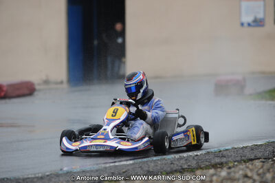 27/02/2011 : 1ère manche du Trophée Vincent Sanchez à Lavelanet (Photos Antoine Camblor) 2011 — karting