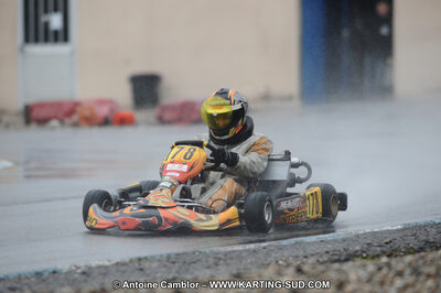 27/02/2011 : 1ère manche du Trophée Vincent Sanchez à Lavelanet (Photos Antoine Camblor) 2011 — karting