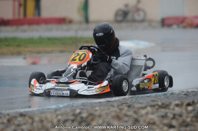 27/02/2011 : 1ère manche du Trophée Vincent Sanchez à Lavelanet (Photos Antoine Camblor) 2011 — karting