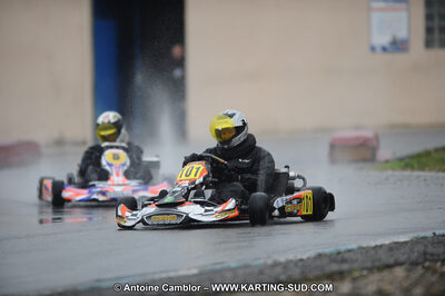 27/02/2011 : 1ère manche du Trophée Vincent Sanchez à Lavelanet (Photos Antoine Camblor) 2011 — karting