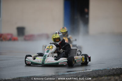 27/02/2011 : 1ère manche du Trophée Vincent Sanchez à Lavelanet (Photos Antoine Camblor) 2011 — karting
