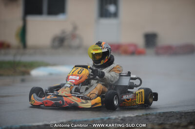27/02/2011 : 1ère manche du Trophée Vincent Sanchez à Lavelanet (Photos Antoine Camblor) 2011 — karting