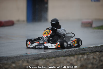 27/02/2011 : 1ère manche du Trophée Vincent Sanchez à Lavelanet (Photos Antoine Camblor) 2011 — karting
