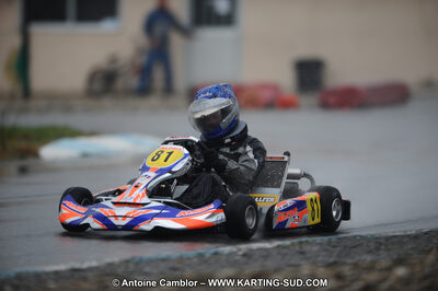 27/02/2011 : 1ère manche du Trophée Vincent Sanchez à Lavelanet (Photos Antoine Camblor) 2011 — karting