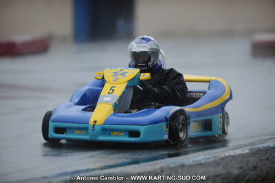 27/02/2011 : 1ère manche du Trophée Vincent Sanchez à Lavelanet (Photos Antoine Camblor) 2011 — karting