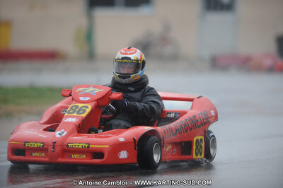 27/02/2011 : 1ère manche du Trophée Vincent Sanchez à Lavelanet (Photos Antoine Camblor) 2011 — karting