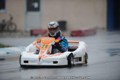 27/02/2011 : 1ère manche du Trophée Vincent Sanchez à Lavelanet (Photos Antoine Camblor) 2011 — karting
