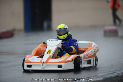 27/02/2011 : 1ère manche du Trophée Vincent Sanchez à Lavelanet (Photos Antoine Camblor) 2011 — karting