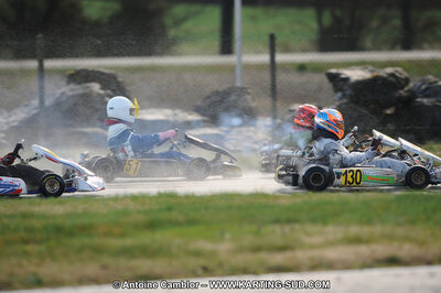 27/02/2011 : 1ère manche du Trophée Vincent Sanchez à Lavelanet (Photos Antoine Camblor) 2011 — karting