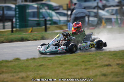 27/02/2011 : 1ère manche du Trophée Vincent Sanchez à Lavelanet (Photos Antoine Camblor) 2011 — karting