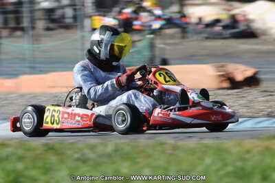 27/02/2011 : 1ère manche du Trophée Vincent Sanchez à Lavelanet (Photos Antoine Camblor) 2011 — karting