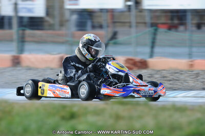 27/02/2011 : 1ère manche du Trophée Vincent Sanchez à Lavelanet (Photos Antoine Camblor) 2011 — karting