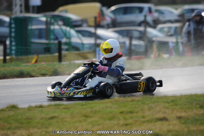 27/02/2011 : 1ère manche du Trophée Vincent Sanchez à Lavelanet (Photos Antoine Camblor) 2011 — karting