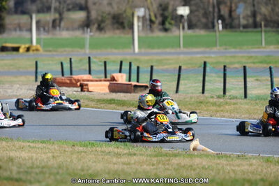 27/02/2011 : 1ère manche du Trophée Vincent Sanchez à Lavelanet (Photos Antoine Camblor) 2011 — karting