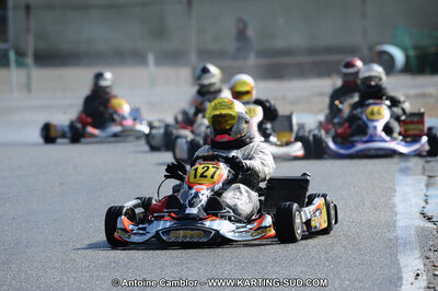 27/02/2011 : 1ère manche du Trophée Vincent Sanchez à Lavelanet (Photos Antoine Camblor) 2011 — karting