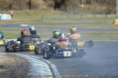 27/02/2011 : 1ère manche du Trophée Vincent Sanchez à Lavelanet (Photos Antoine Camblor) 2011 — karting
