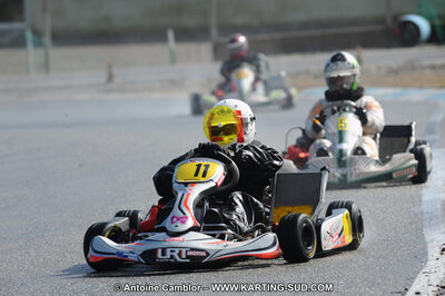 27/02/2011 : 1ère manche du Trophée Vincent Sanchez à Lavelanet (Photos Antoine Camblor) 2011 — karting