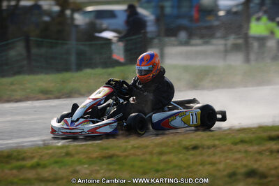 27/02/2011 : 1ère manche du Trophée Vincent Sanchez à Lavelanet (Photos Antoine Camblor) 2011 — karting