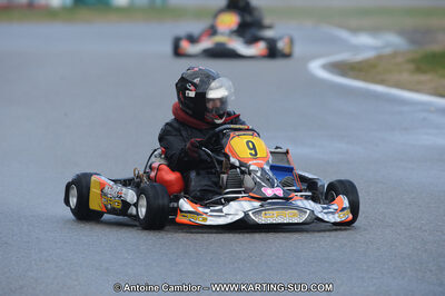 27/02/2011 : 1ère manche du Trophée Vincent Sanchez à Lavelanet (Photos Antoine Camblor) 2011 — karting