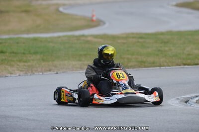 27/02/2011 : 1ère manche du Trophée Vincent Sanchez à Lavelanet (Photos Antoine Camblor) 2011 — karting