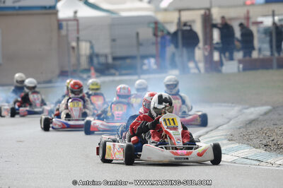 27/02/2011 : 1ère manche du Trophée Vincent Sanchez à Lavelanet (Photos Antoine Camblor) 2011 — karting