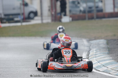 27/02/2011 : 1ère manche du Trophée Vincent Sanchez à Lavelanet (Photos Antoine Camblor) 2011 — karting