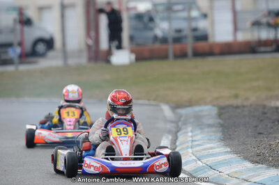 27/02/2011 : 1ère manche du Trophée Vincent Sanchez à Lavelanet (Photos Antoine Camblor) 2011 — karting