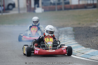 27/02/2011 : 1ère manche du Trophée Vincent Sanchez à Lavelanet (Photos Antoine Camblor) 2011 — karting