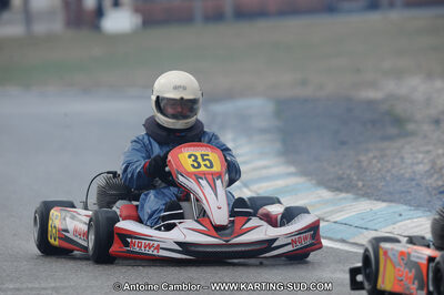 27/02/2011 : 1ère manche du Trophée Vincent Sanchez à Lavelanet (Photos Antoine Camblor) 2011 — karting