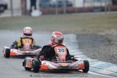 27/02/2011 : 1ère manche du Trophée Vincent Sanchez à Lavelanet (Photos Antoine Camblor) 2011 — karting