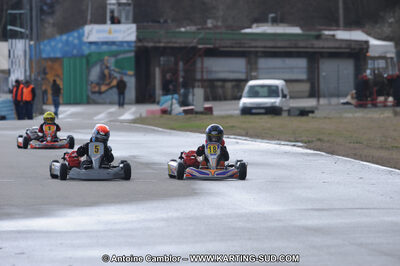 27/02/2011 : 1ère manche du Trophée Vincent Sanchez à Lavelanet (Photos Antoine Camblor) 2011 — karting