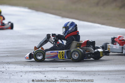 27/02/2011 : 1ère manche du Trophée Vincent Sanchez à Lavelanet (Photos Antoine Camblor) 2011 — karting